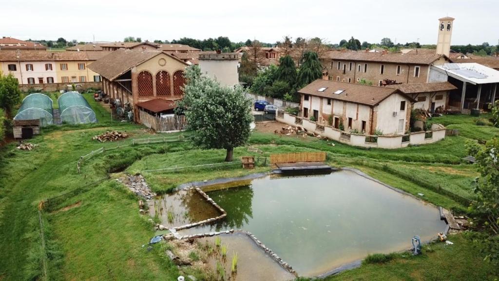 Вилла La Casa Sull'Albero Oasi Certosa Di Pavia Borgarello Экстерьер фото
